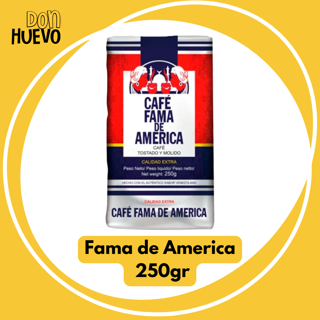 Café Fama de America 250Gr - Autentico sabor Venezolano