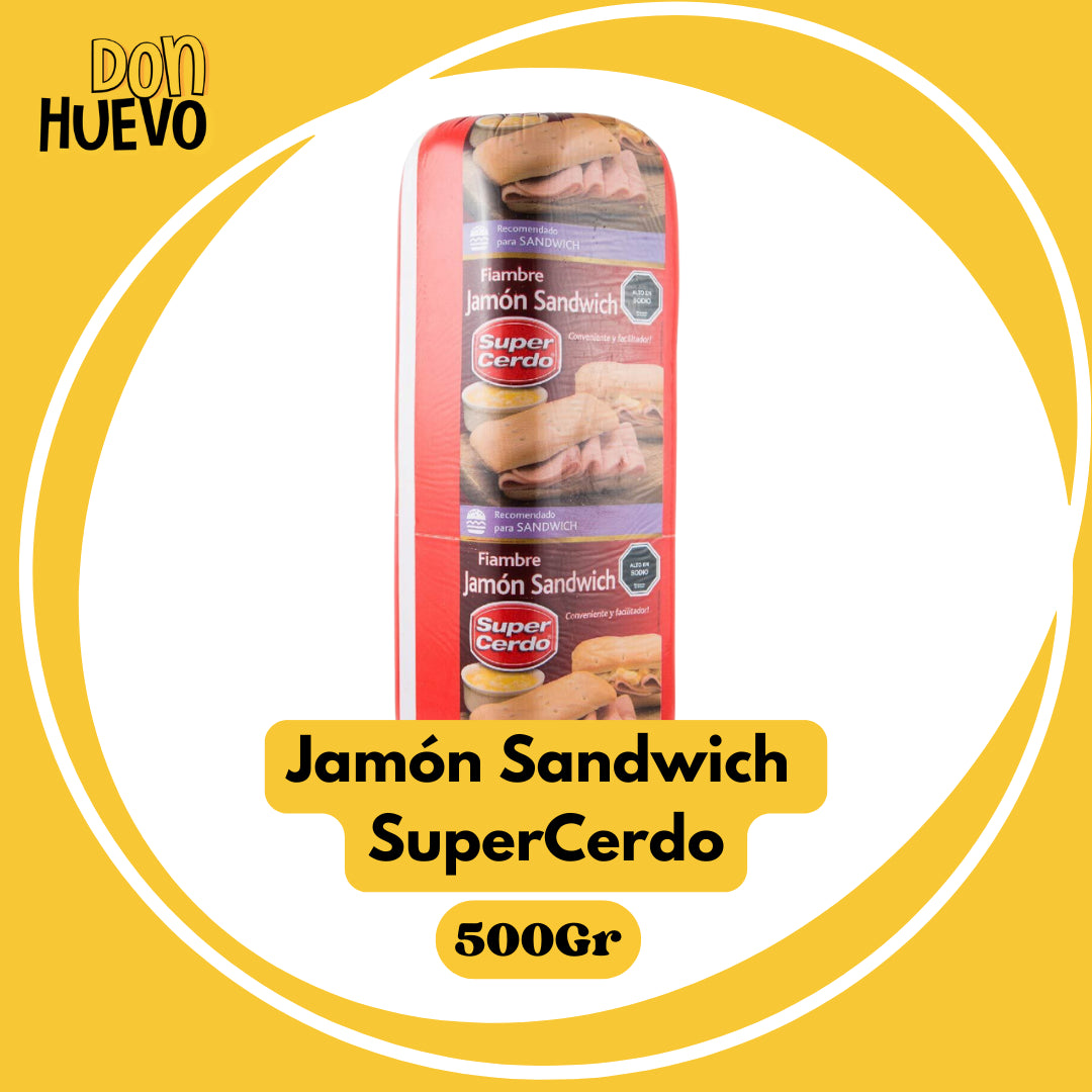 Jamón Sandwich SuperCerdo - Económico y practico