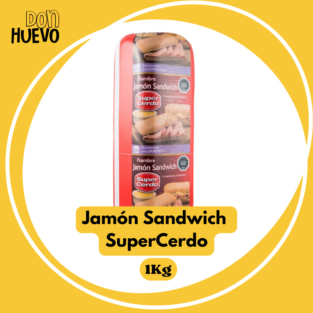 Jamón Sandwich SuperCerdo - Económico y practico