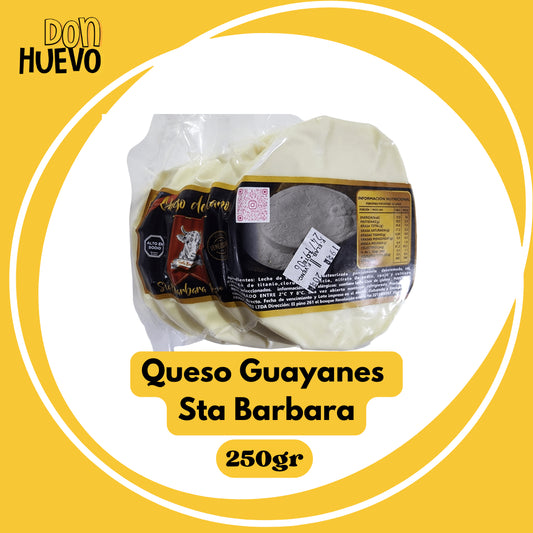 Queso Guayanés Sta Barbara - El mejor compañero Arepero