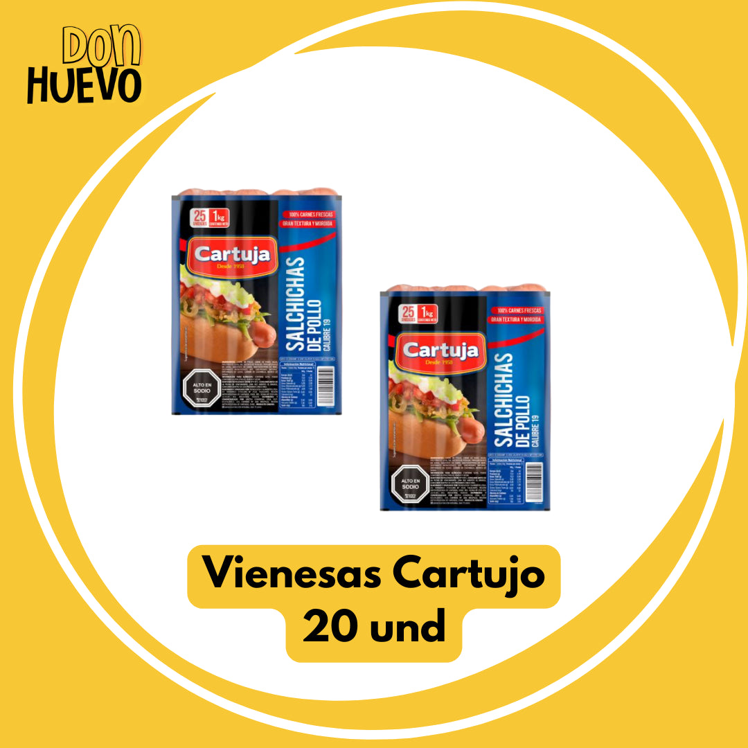 Vienesas Cartujo 20 und - Sabor y economía