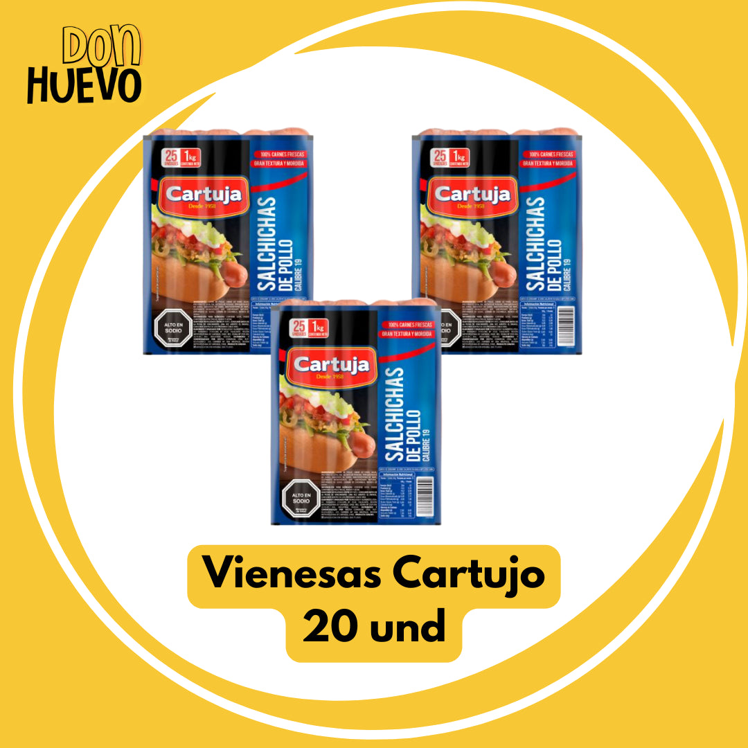 Vienesas Cartujo 20 und - Sabor y economía