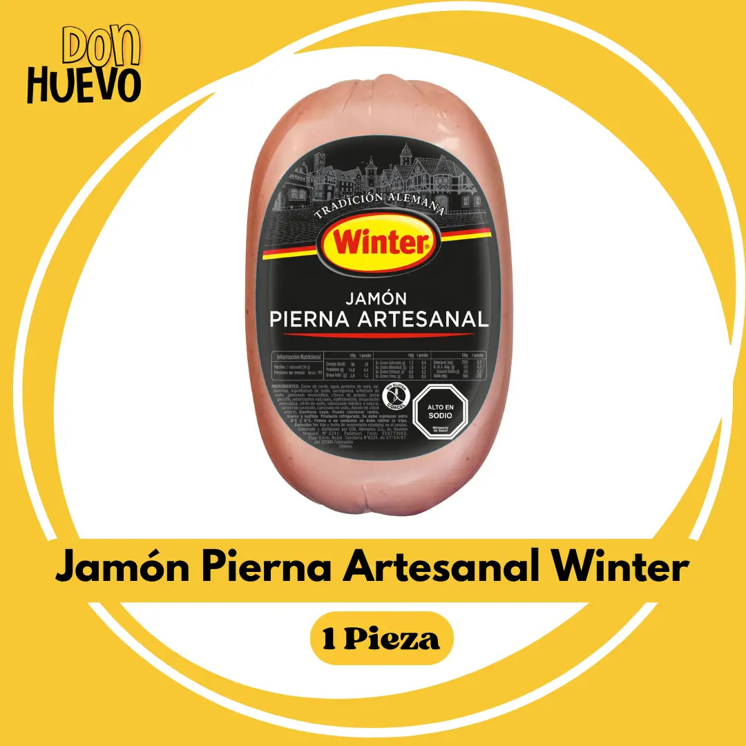 Jamón Pierna Artesanal Winter - Tradición Alemana