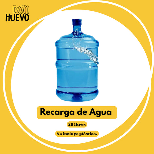 Agua Potable 20 Litros - 100% Purificada