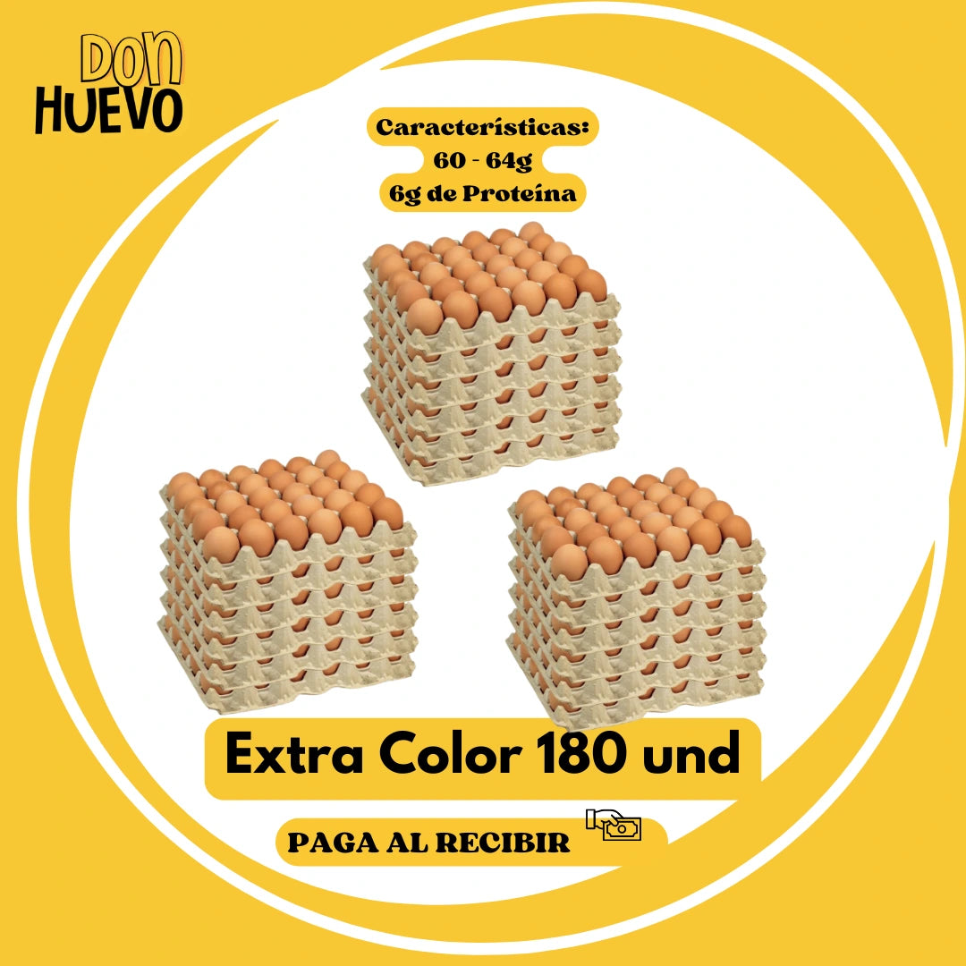 Caja Extra Color (180u) - La Mejor Proteína