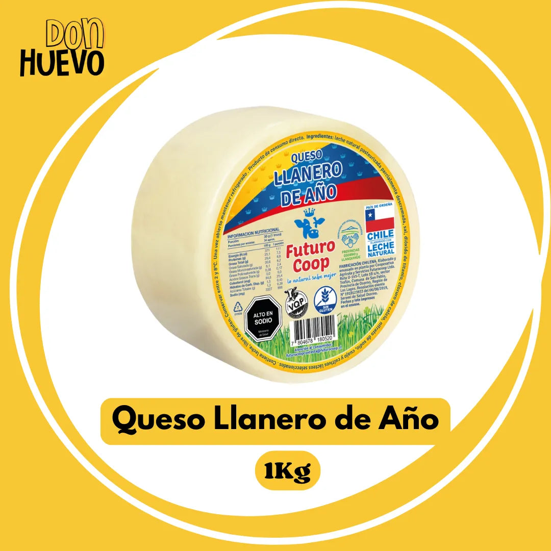 Queso de Año Futuro Coop - Sabor Intenso y Tradición en Cada Trozo