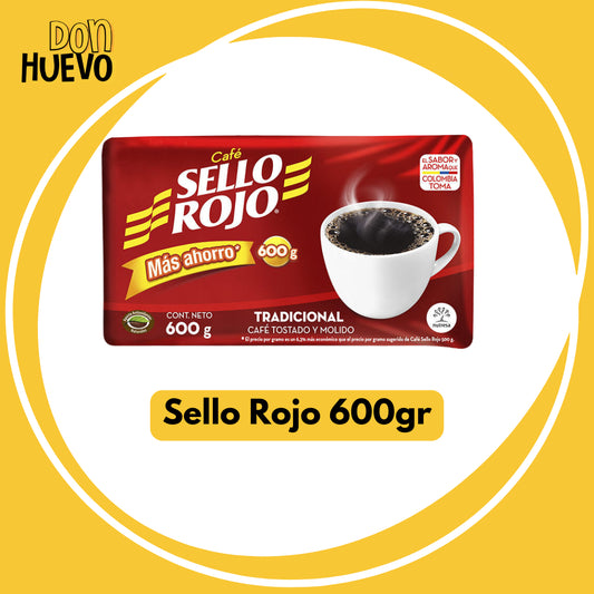 Café Sello Rojo 600Gr - Mas Ahorro