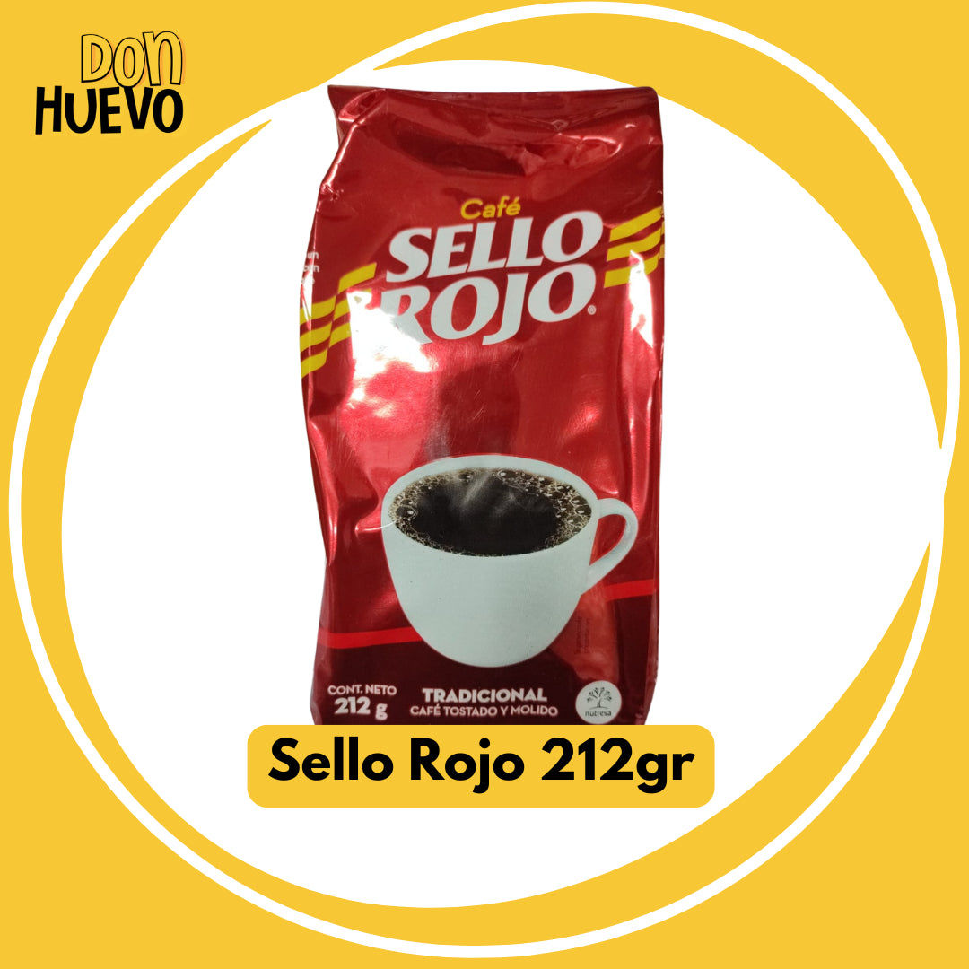 Café Sello Rojo 212Gr - Practico y económico
