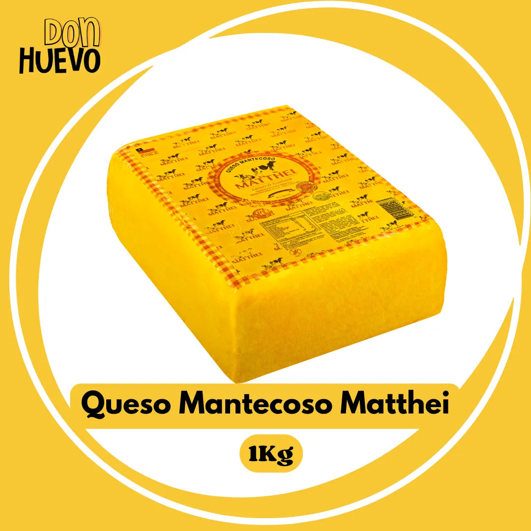 Queso Mantecoso Matthei - Cremoso y Sabroso