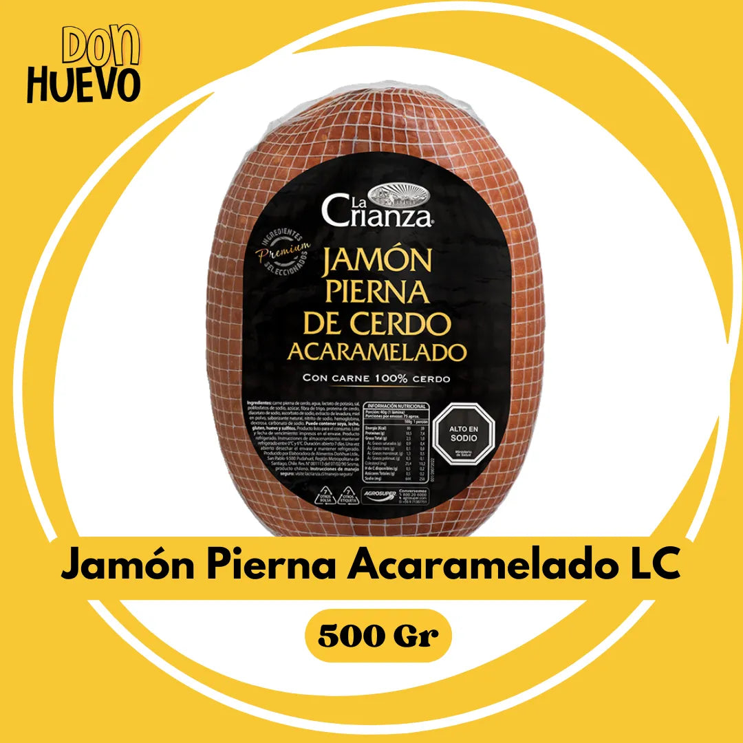 Jamón Pierna Acaramelado LC - Calidad en cada lamina