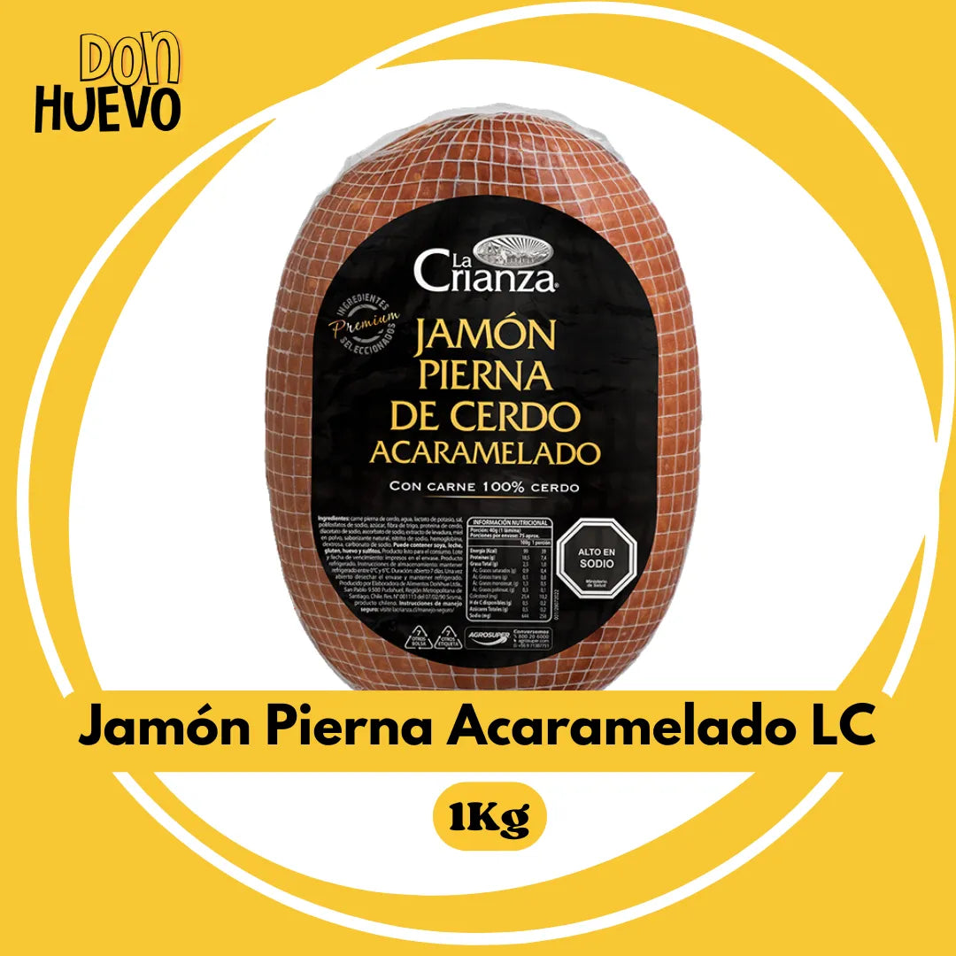 Jamón Pierna Acaramelado LC - Calidad en cada lamina