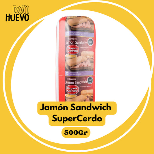 Jamón Sandwich SuperCerdo - Económico y practico