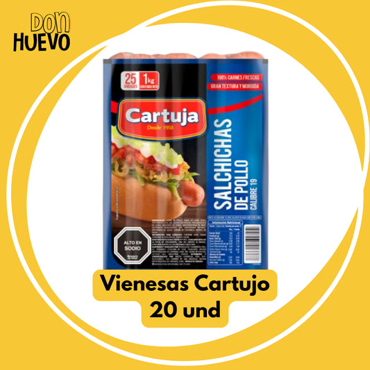Vienesas Cartujo 20 und - Sabor y economía