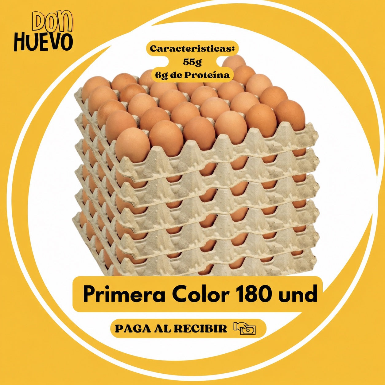 Caja Primera Color (180u) - La Mejor Proteína