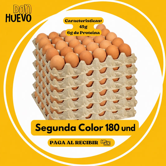 Caja Segunda Color (180u) - La Mejor Proteína